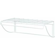 White Clothes Racks ClosetMaid Shelf & Clothes Rack