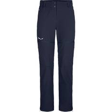 Donna - Marrone Pantaloni Salewa Talvena 2 Durastretch Zip-Off Pantaloni - Marrone