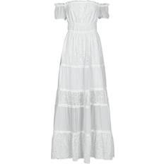 Guess Jurken Guess Zena Long Dress - Wit