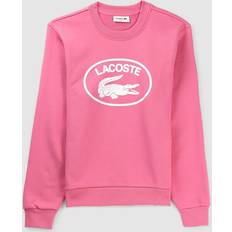 Lacoste Dame Sweatere Lacoste Fleece Sweatshirt - Pink