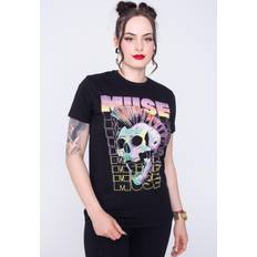 Muse Unisex TShirt: Mowhawk Skull XXLarge Clothing