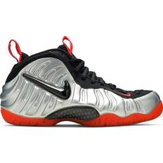 Nike air pro Nike Air Foamposite Pro - Metallic Silver/Black/BrightCrimson