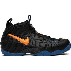 Nike Polyurethane Shoes Nike Air Foamposite Pro Knicks - Black/Battle Blue/Total Orange