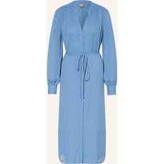 HUGO BOSS Blue Dresses HUGO BOSS Dibanora V-Neck Midi Dress - Blue