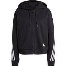 adidas Future Icons 3-Stripes Full-Zip Hoodie - Black