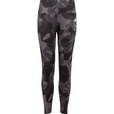 Adidas Housut Adidas Essentials Aeroready Seasonal Print Leggings - Black