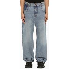 Balmain Men Jeans Balmain Contrast denim jeans