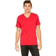 Bella+Canvas Jersey V-Neck Tee, Men's, Medium, Military