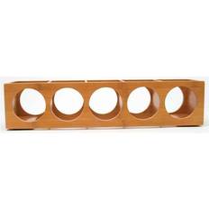 Brown Wine Racks Lipper International Kitchen Bamboo 5 Mountable Wine Rack