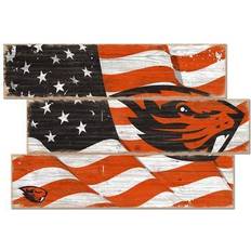 Fan Creations Oregon State Beavers 3-Plank Team