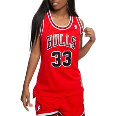 Mitchell & Ness Women's Bulls Swingman Jersey Pippen, Female, Ropa, Jersey, Rojo