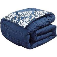 Chic Home Lea Bed Linen Blue (274.3x228.6cm)