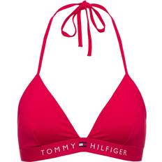 XS Bikinis Tommy Hilfiger Fixed Foam Triangle Bikini Top - Primary Red