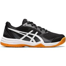 Textile Indoor Sport Shoes Children's Shoes Asics Upcourt 5 GS - Black/White