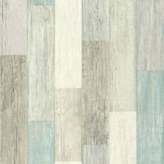 Brown Wallpapers RoomMates Coastal Weathered Plank (RMK10840WP)