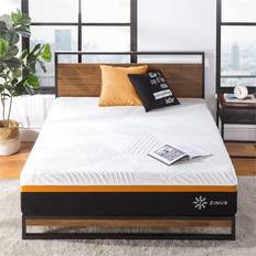 Zinus 10 Inch Cooling Copper Hybrid Queen Coil Spring Mattress