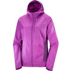 Salomon Women's Bonatti Cross Wind Jacket - Sparkling Grape