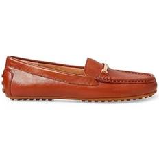 Lauren Ralph Lauren Burnished Calf-Brynn-FL-Drv W - Brown