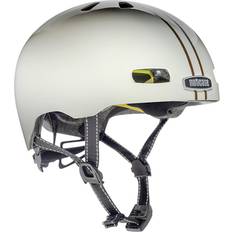 Street Leather Boung Stripe Gloss Bicycle Helmet