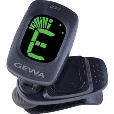 Grigio Attrezzature di Tuning Gewa 902123 CLIP-2 Tuner