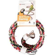 Flamingo Kæledyr Flamingo Legetøj Fugl Reb Multi, S