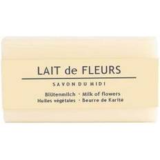 Savon du Midi sæbe Blomstermælk m sheasmør Vegan Lait Fleurs 100