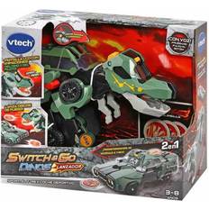 Vtech Robots Interactivos Vtech Dinos Sport T-Rex coche deportivo que se transforma en vehículo ㅤ