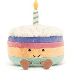 Jellycat Amuseable Rainbow Birthday Cake 26cm