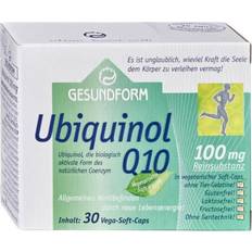 Ubiquinol Gesundform Ubiquinol Q10 100 Mg