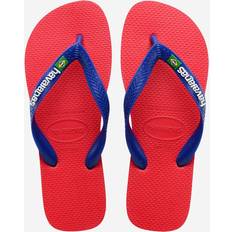 Rosso - Uomo Infradito Havaianas Brasil Logo M - Ruby Red