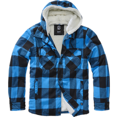 Brandit Jackets Brandit Lumberjacket Hooded - Blue