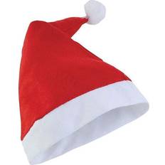 Unisex Hüte Unisex Budget Value Santa Hat Red