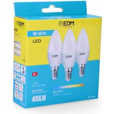 LED-lampor 5W E14 400lm 6400K