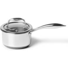 Hexclad Casseroles Hexclad Hybrid Nonstick 1-Litre Saucepan with Tempered Glass Lid with lid
