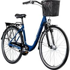 Konditionsgeräte Zündapp Cityrad Z700 700c Damen 28 Zoll blau RH 46cm 7-Gang