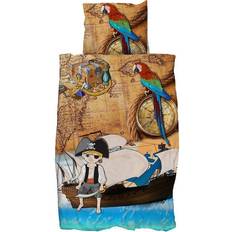 Parure De Lit Enfant 2 Pièces Pirate 140 x 220 cm Multicolore