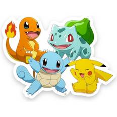 Teknofun Pokémon LED Wall Light Starter Group Natlampe