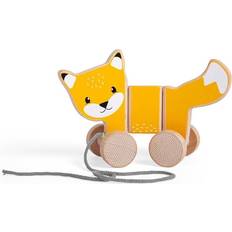 Pull Toys Bigjigs Fox Pull Along Toy FSC Certified