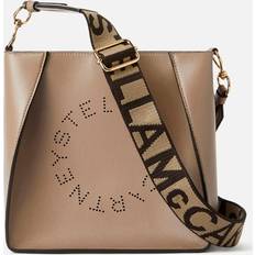 Stella McCartney Väskor Stella McCartney Logo Shoulder Bag, Woman, Moss