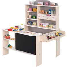 Roba Shop 4 Drawers Chalkboard Counter & Side Counter