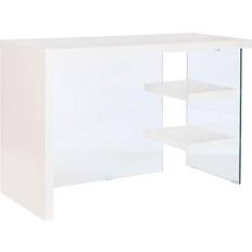 Transparent Schreibtische Dkd Home Decor Weiß Durchsichtig MDF Schreibtisch