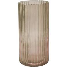 Ivyline Daphne Ribbed Apricot Vase 38cm