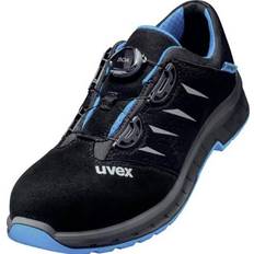 Chaussures de travail Uvex Chaussures basses noires/bleues trend, S1P BOA, Pointure UE: