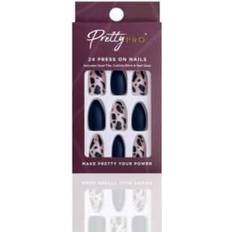 Long-lasting False Nails Pretty Pro Pro False Press On Nails We Mooove 24 Pieces