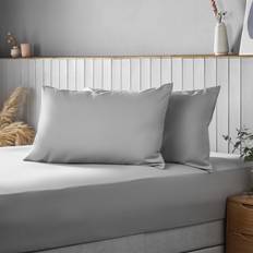 Silentnight Supersoft Pillow Case Grey