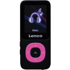 Lecteurs MP3 Lenco Lecteur MP3/MP4 avec carte micro SD de 4 Go Xemio-659PK Noir-Rose