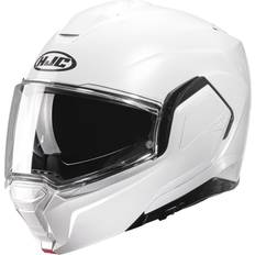 HJC Motorcykelhjelme HJC Flip-Up Hjelm i100, Hvid Herre