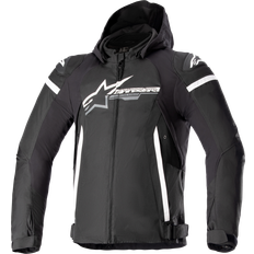 Alpinestars Textil Jacket Zaca Waterproof Black/White Jackor med membran