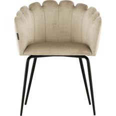Venture Design Limhamn Beige/sort Køkkenstol