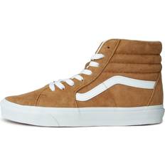 Shoes Vans Sk8 HI Pig Suede Tobacco Yellow